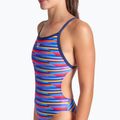 Купальник суцільний жіночий arena Racing Stripe Xcriss Cross navy multi/navy 8