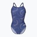 Купальник суцільний жіночий arena Fireflow Lightdrop Back navy/team navy