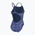 Купальник суцільний жіночий arena Fireflow Lightdrop Back navy/team navy 4
