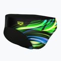 Плавки чоловічі arena Bloom Swim Briefs multi black/black 4