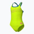 Купальник суцільний жіночі arena Logo Swim Pro artic lime/blue china 4