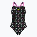 Купальник суцільний дитячий arena Multiple Dot Swim Pro Back multi black/orchid
