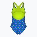 Купальник суцільний дитячий arena Multiple Dot Swim Pro Back multi blue/artic lime 2