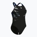 Купальник суцільний жіночі arena Graphic V Back black/navy 3