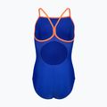 Купальник суцільний дитячий arena Light Drop Solid neon blue/team orange/team orange 2