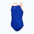 Купальник суцільний дитячий arena Light Drop Solid neon blue/team orange/team orange 3