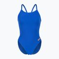 Купальник суцільний жіночий arena Team Swimsuit Challenge Solid neon blue/team orange