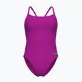 Купальник суцільний жіночий Arena Team Swimsuit Challenge Solid very fuchsia/team green