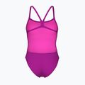 Купальник суцільний жіночий Arena Team Swimsuit Challenge Solid very fuchsia/team green 2