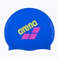 Шапочка для плавання arena Big Logo neon blue/shocking pink/yellow star