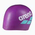 Шапочка для плавання arena Big Logo very fuchsia/white/water 3