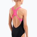 Дитячий суцільний купальник arena Dots Swim Pro Back black multi/black/shocking pink 9