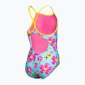 Дитячий суцільний купальник arena Spring Lightdrop Back water multi/yellow star 4