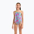 Дитячий суцільний купальник arena Spring Lightdrop Back water multi/yellow star 5