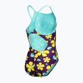Дитячий суцільний купальник arena Spring Lightdrop Back plum multi/water 4