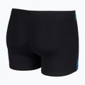 Плавки-боксерки чоловічі arena Graphic Swim Short black/turquoise 4