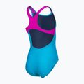Купальник суцільний дитячий arena Kikko Swim Pro Back turquoise/very fuchsia 4