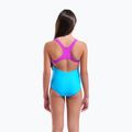 Купальник суцільний дитячий arena Kikko Swim Pro Back turquoise/very fuchsia 7
