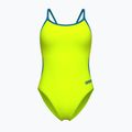 Купальник суцільний жіночий Arena Lace Back Solid artic lime/blue cosmo