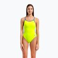 Купальник суцільний жіночий Arena Lace Back Solid artic lime/blue cosmo 5