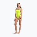 Купальник суцільний жіночий Arena Lace Back Solid artic lime/blue cosmo 6