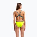 Купальник суцільний жіночий Arena Lace Back Solid artic lime/blue cosmo 7