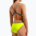 Купальник суцільний жіночий Arena Lace Back Solid artic lime/blue cosmo 9