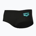 Плавки-боксерки чоловічі arena One Low Waist Short Big Logo black/black 3