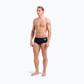 Плавки-боксерки чоловічі arena One Low Waist Short Big Logo black/black 6