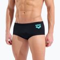 Плавки-боксерки чоловічі arena One Low Waist Short Big Logo black/black 8