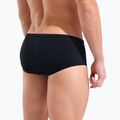 Плавки-боксерки чоловічі arena One Low Waist Short Big Logo black/black 9