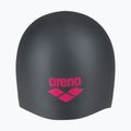 Шапочка для плавання arena Long Hair asphalt/pink 3