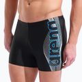 Плавки-боксерки чоловічі arena Basic Swim Short black/turquoise 8