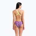 Купальник суцільний жіночий arena Floral Challange Back violet multi/artic lime 3