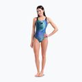 Купальник суцільний жіночий arena Peacock Swim Pro Back multi green/black 2