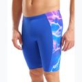 Плавки чоловічі arena Earth Swim Jammer neon blue/neon blue multi 8