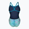 Купальник суцільний жіночий arena Snake Skin Challenge blue cosmo multi/blue cosmo 2