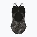 Купальник суцільний дитячий arena Fireflow Lightdrop Back black/team black 2