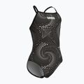 Купальник суцільний дитячий arena Fireflow Lightdrop Back black/team black 4