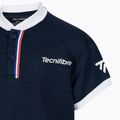 Футболка тенісна дитяча Tecnifibre Polo блакитна 22F3PO F3 3