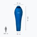 Спальний мішок Millet Baikal 750 Regular правий sky diver 3