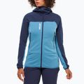 Кофта жіноча Millet Fusion Grid Hoodie coronet blue/saphir
