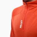 Кофта флісова чоловіча Millet Parmelan Light Fleece paprika 4