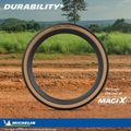 Класична велосипедна шина Michelin Power Gravel V2 TS TLR Competition Line 700 x 35C 8