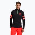 Кофта лижна чоловіча Rossignol Classique Hero 1/2 Zip чорна RLKML02
