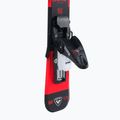 Лижі гірські дитячі Rossignol Hero Pro + Team 4 GW Black Bulk red 7