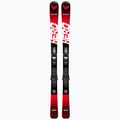 Лижі гірські дитячі Rossignol Hero 100-140 + Kid4 red 10