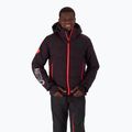 Куртка лижна чоловіча Rossignol Hero Depart black/red