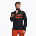 Кофта лижна чоловіча Rossignol Hero Clim black/red
