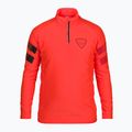 Кофта лижна чоловіча Rossignol Classique Hero 1/2 Zip red